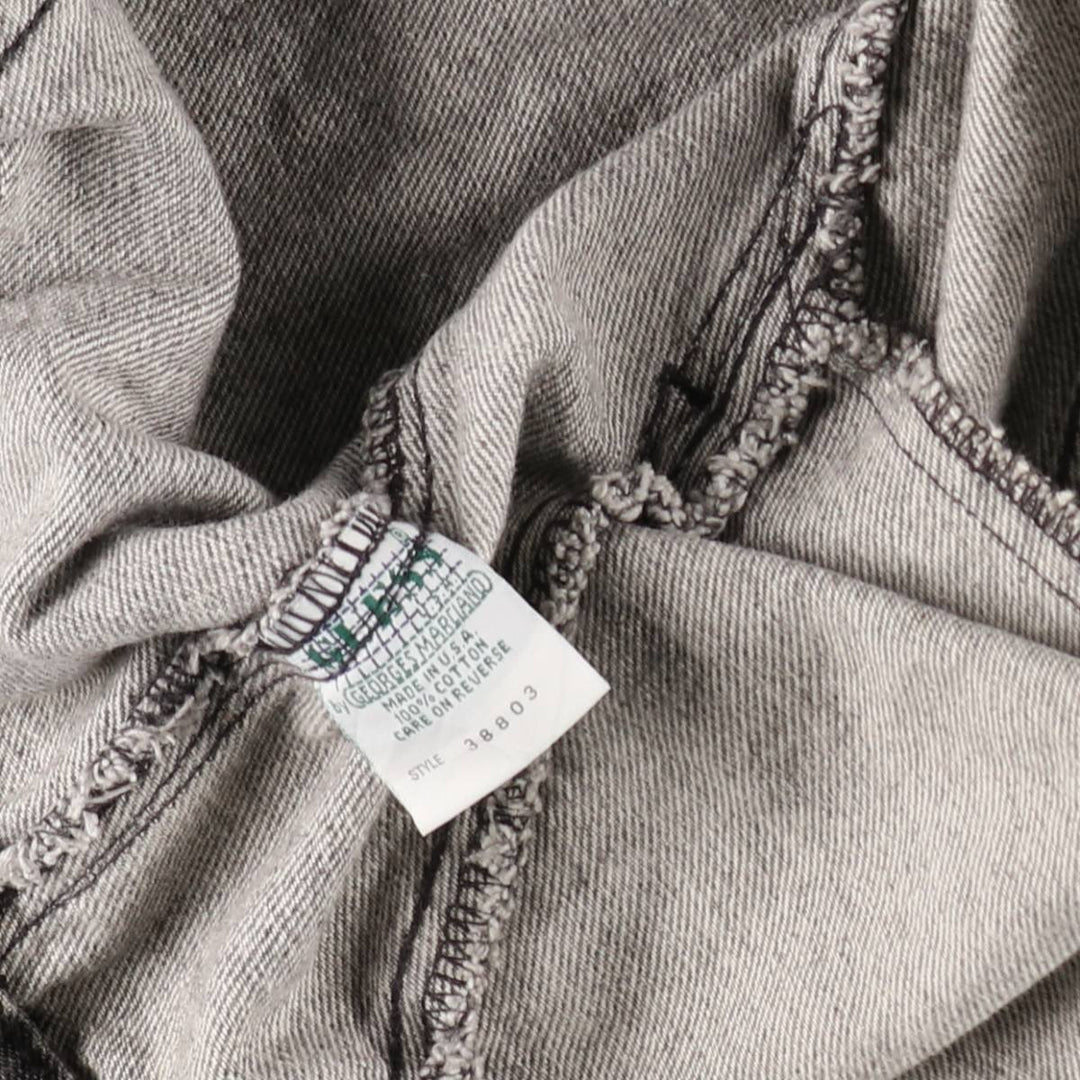 90'S Guess BY GEORGES MARCIANO denim jacket, made in the USA, men's size L, vintage cotton gray type Vintage Second Hand