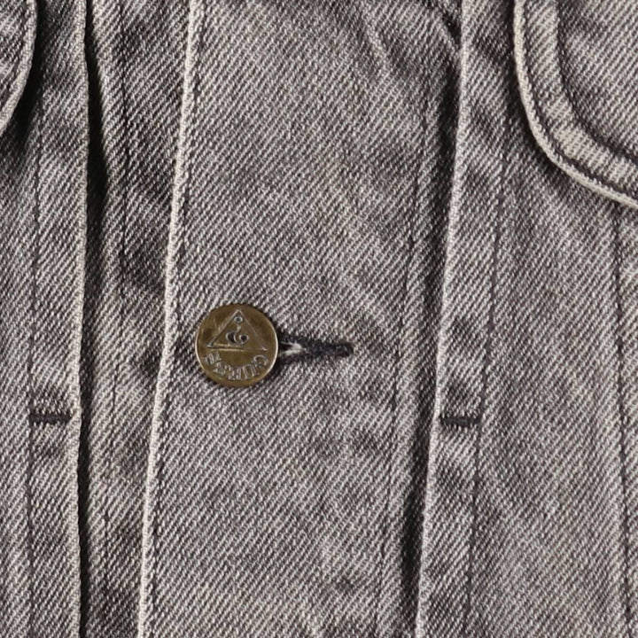90'S Guess BY GEORGES MARCIANO denim jacket, made in the USA, men's size L, vintage cotton gray type Vintage Second Hand