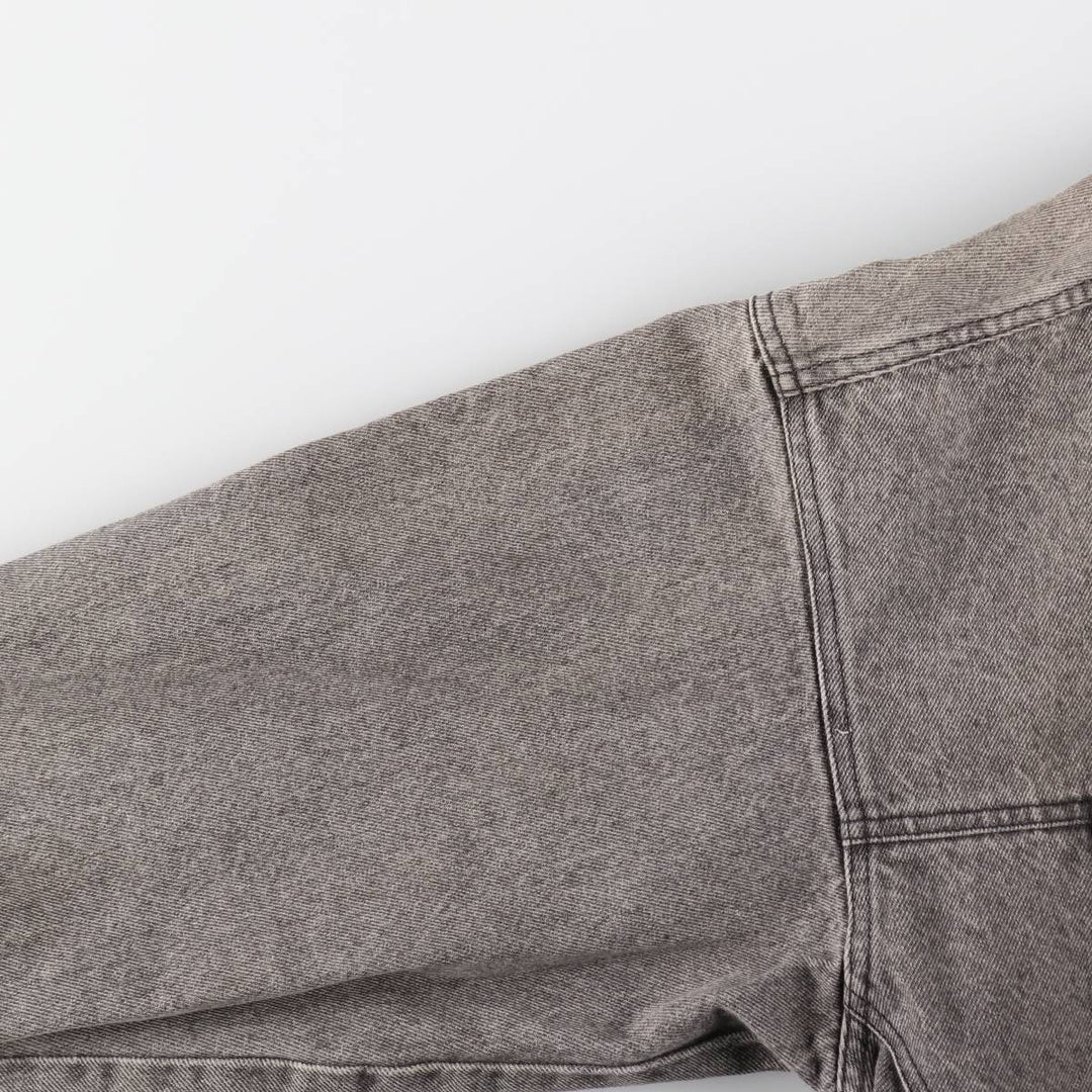 90'S Guess BY GEORGES MARCIANO denim jacket, made in the USA, men's size L, vintage cotton gray type Vintage Second Hand