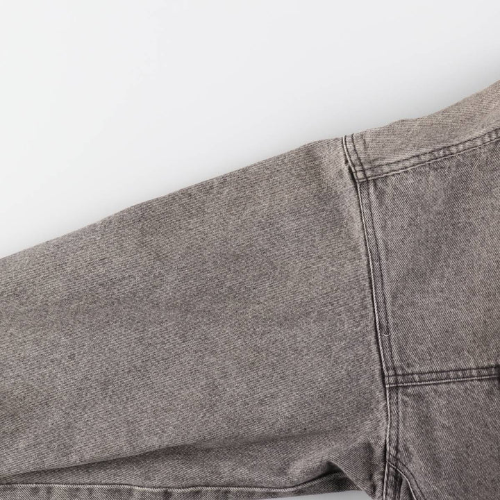 90'S Guess BY GEORGES MARCIANO denim jacket, made in the USA, men's size L, vintage cotton gray type Vintage Second Hand