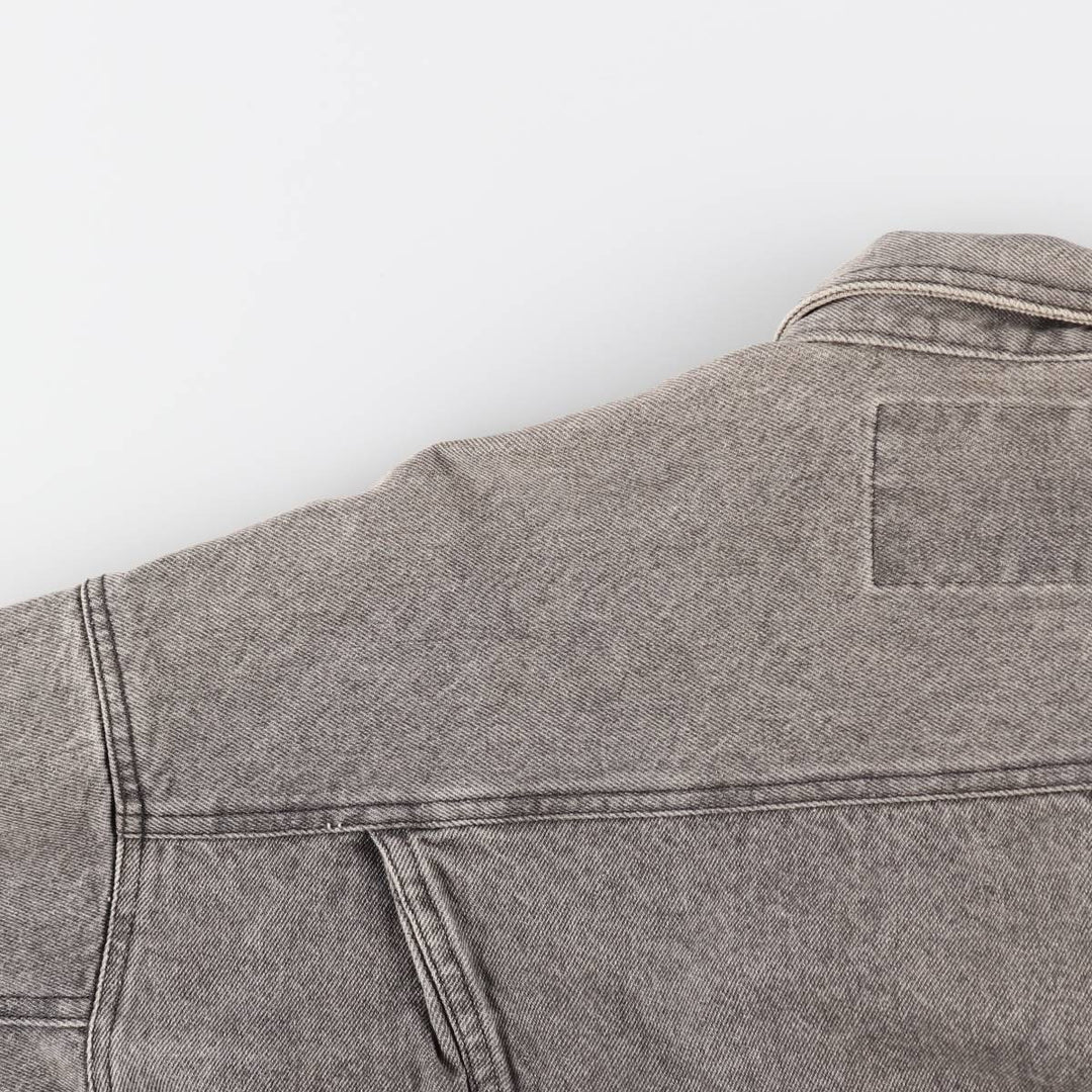 90'S Guess BY GEORGES MARCIANO denim jacket, made in the USA, men's size L, vintage cotton gray type Vintage Second Hand