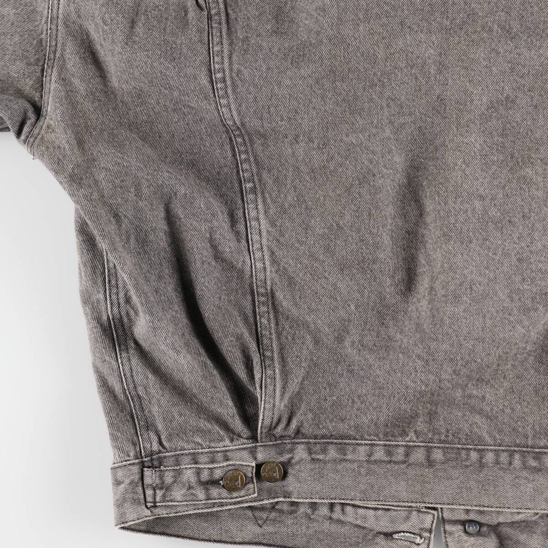 90'S Guess BY GEORGES MARCIANO denim jacket, made in the USA, men's size L, vintage cotton gray type Vintage Second Hand