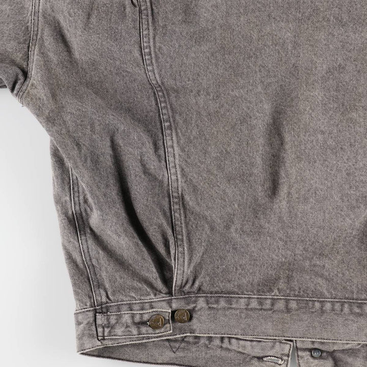 90'S Guess BY GEORGES MARCIANO denim jacket, made in the USA, men's size L, vintage cotton gray type Vintage Second Hand
