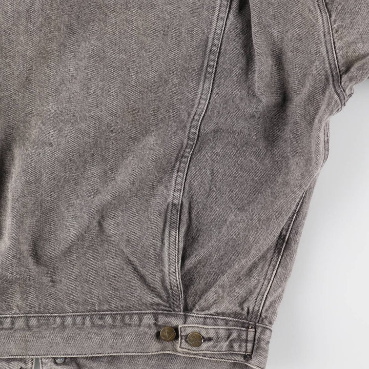 90'S Guess BY GEORGES MARCIANO denim jacket, made in the USA, men's size L, vintage cotton gray type Vintage Second Hand