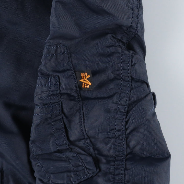 Civilian Alpha ALPHA Military Flight Jacket, Women's Size S (equivalent) Nylon navy blue type Vintage Second Hand