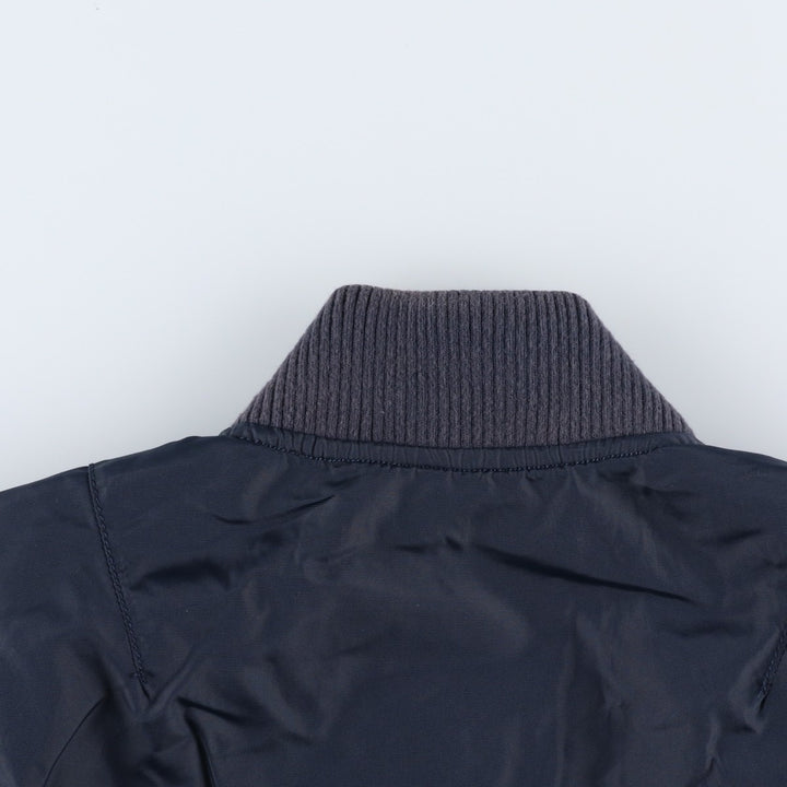 Civilian Alpha ALPHA Military Flight Jacket, Women's Size S (equivalent) Nylon navy blue type Vintage Second Hand