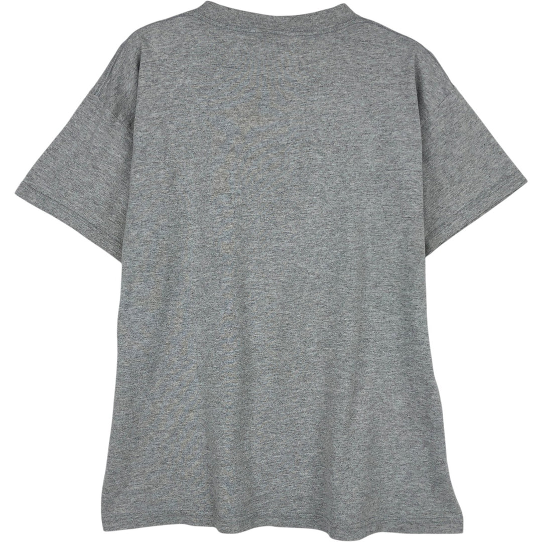 SixFlags LOONEY TUNES Character Print T-Shirt (Women's Size XL) cotton gray type Vintage Second Hand