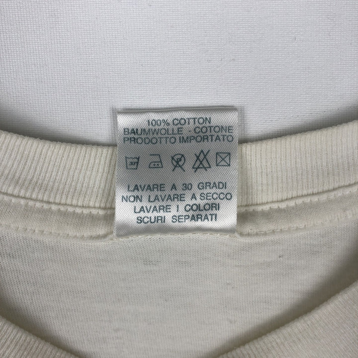ROYAL CUP I RAGAZZI ITALIANI Band T-shirt (Women's Size S) cotton white type Vintage Second Hand