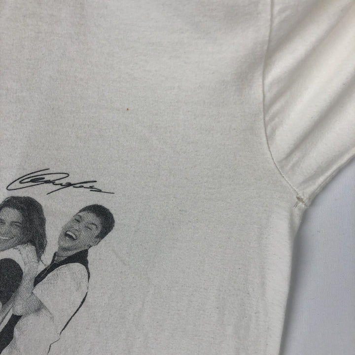 ROYAL CUP I RAGAZZI ITALIANI Band T-shirt (Women's Size S) cotton white type Vintage Second Hand