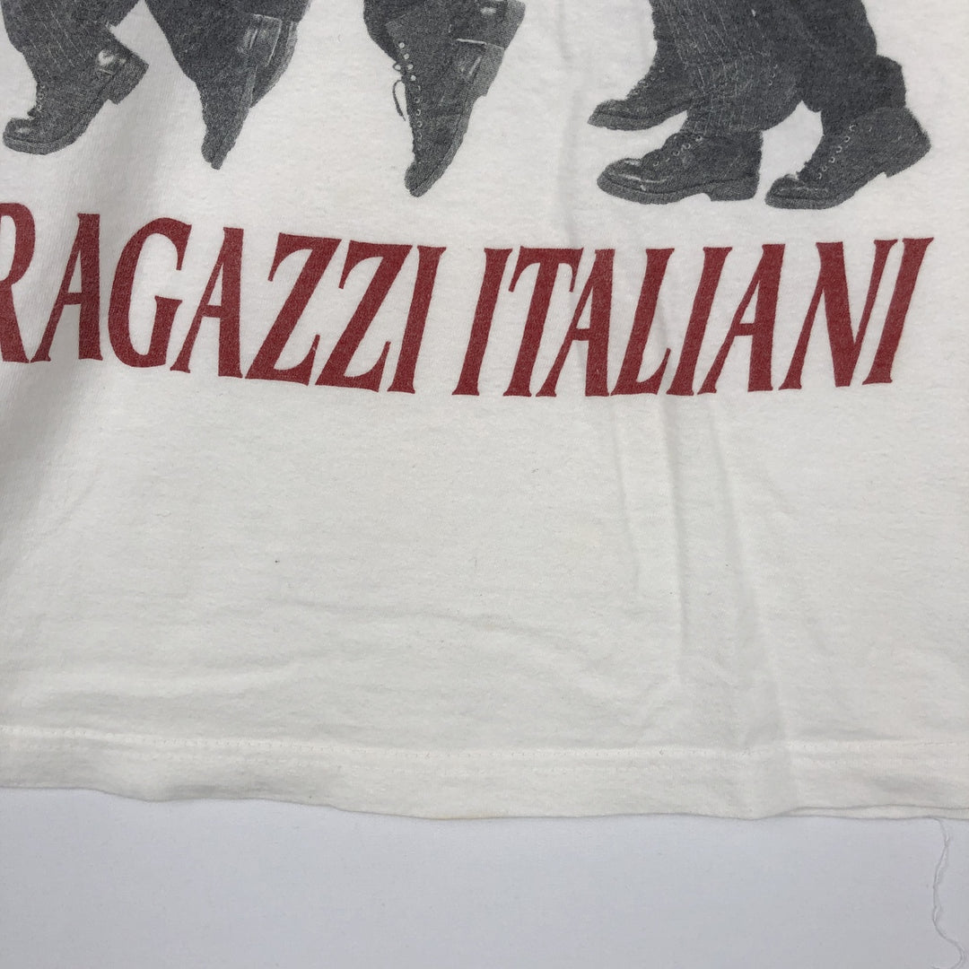 ROYAL CUP I RAGAZZI ITALIANI Band T-shirt (Women's Size S) cotton white type Vintage Second Hand