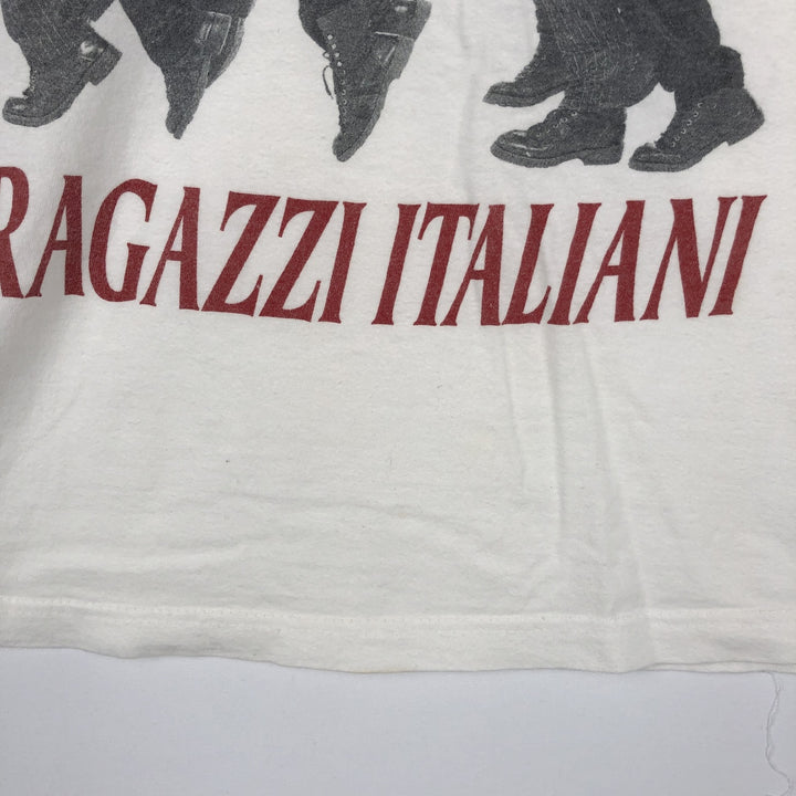 ROYAL CUP I RAGAZZI ITALIANI Band T-shirt (Women's Size S) cotton white type Vintage Second Hand