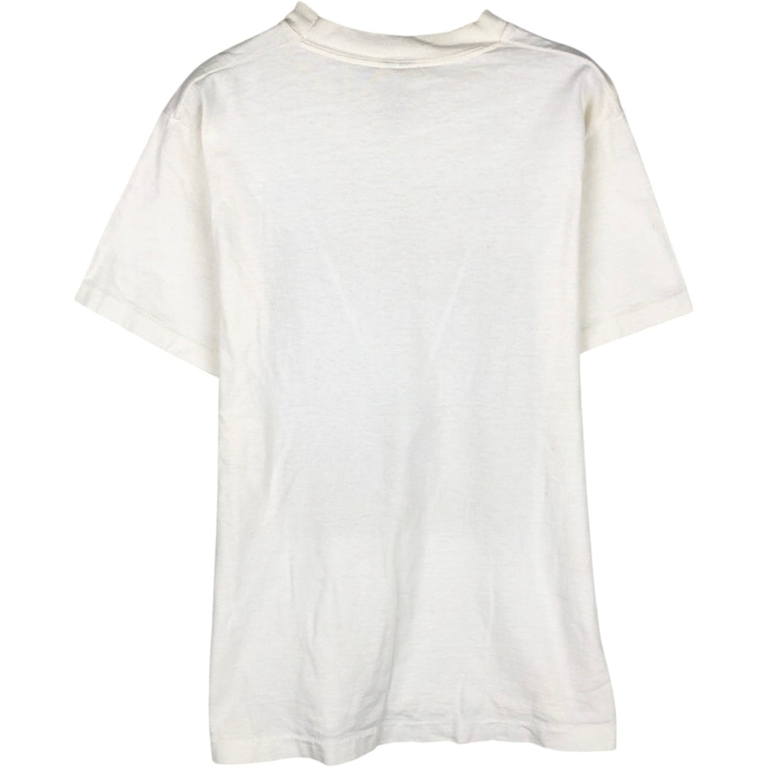 2000'S Fruit of the Loom printed T-shirt, women's size S (approx.) cotton white type Vintage Second Hand