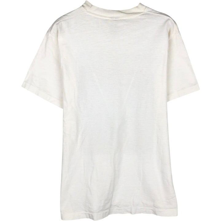2000'S Fruit of the Loom printed T-shirt, women's size S (approx.) cotton white type Vintage Second Hand