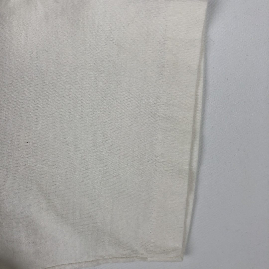 2000'S Fruit of the Loom printed T-shirt, women's size S (approx.) cotton white type Vintage Second Hand
