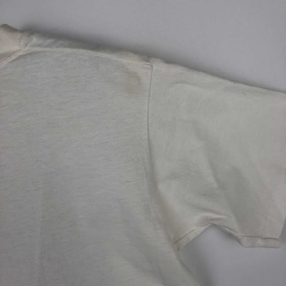 2000'S Fruit of the Loom printed T-shirt, women's size S (approx.) cotton white type Vintage Second Hand