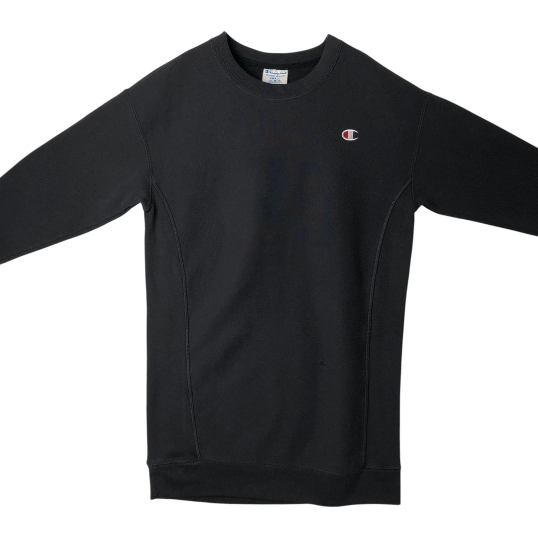 Champion REVERSE WEAVE Reverse Weave One Point Logo Sweatshirt Trainer Men's S cotton black type Vintage Second Hand