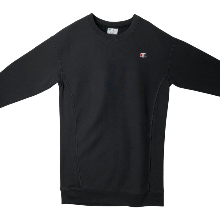 Champion REVERSE WEAVE Reverse Weave One Point Logo Sweatshirt Trainer Men's S cotton black type Vintage Second Hand