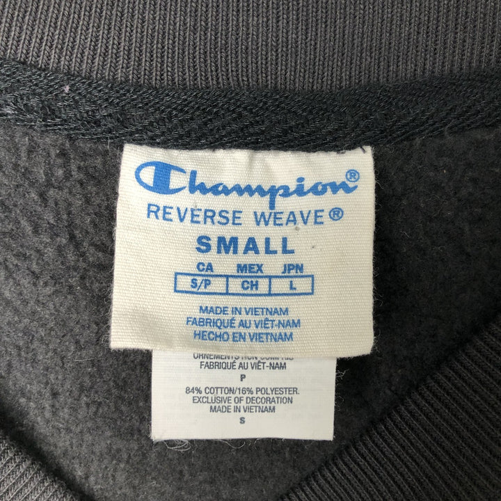 Champion REVERSE WEAVE Reverse Weave One Point Logo Sweatshirt Trainer Men's S cotton black type Vintage Second Hand