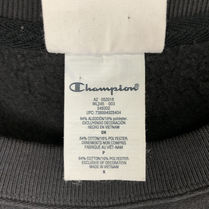 Champion REVERSE WEAVE Reverse Weave One Point Logo Sweatshirt Trainer Men's S cotton black type Vintage Second Hand