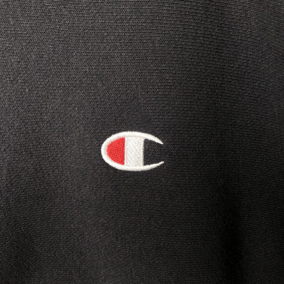 Champion REVERSE WEAVE Reverse Weave One Point Logo Sweatshirt Trainer Men's S cotton black type Vintage Second Hand