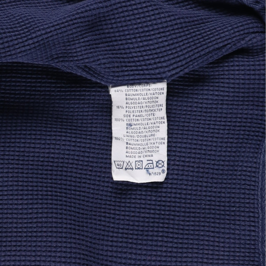 Ralph Lauren POLO by Ralph Lauren Sweat Full Zip Hoodie Men's M cotton navy blue type Vintage Second Hand