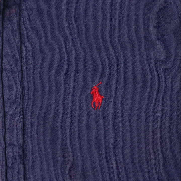Ralph Lauren POLO by Ralph Lauren Sweat Full Zip Hoodie Men's M cotton navy blue type Vintage Second Hand