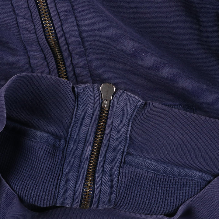 Ralph Lauren POLO by Ralph Lauren Sweat Full Zip Hoodie Men's M cotton navy blue type Vintage Second Hand