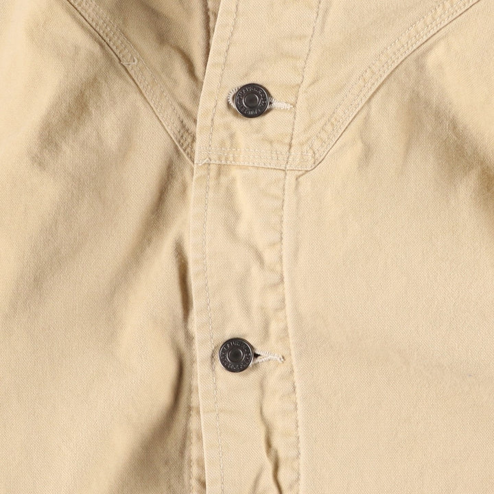 Ralph Lauren CHAPS cotton hoodie, men's size XL. cotton unbleached Vintage Second Hand