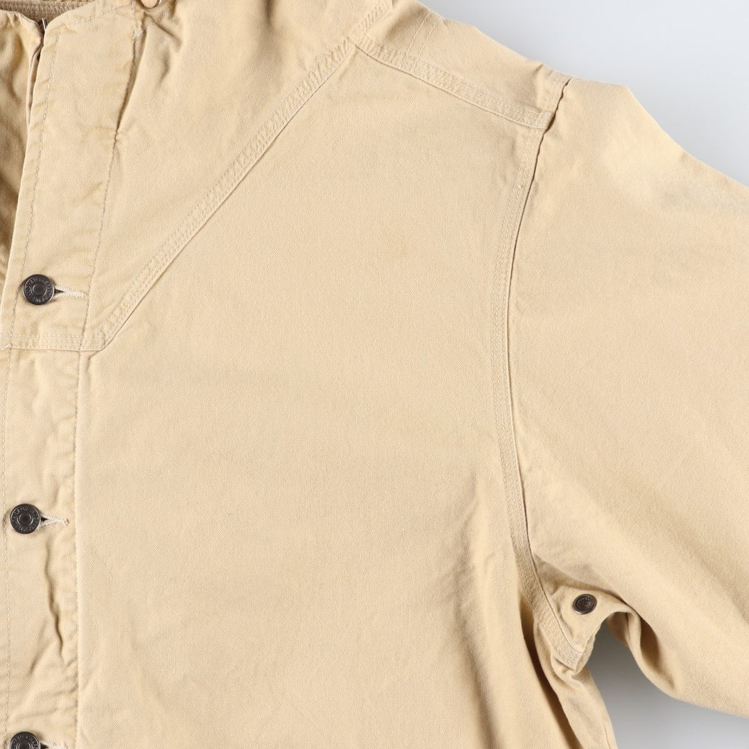 Ralph Lauren CHAPS cotton hoodie, men's size XL. cotton unbleached Vintage Second Hand