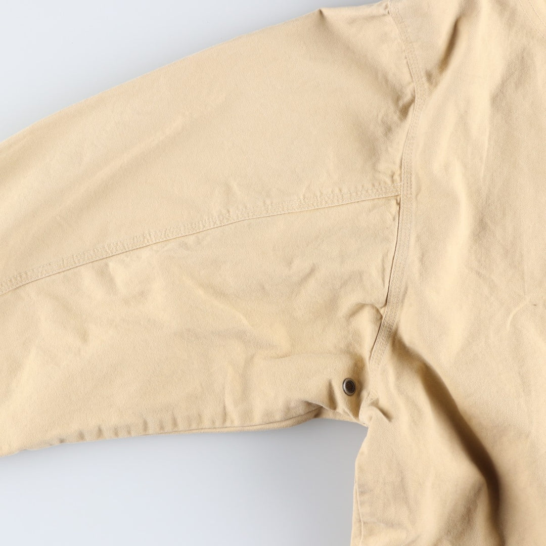 Ralph Lauren CHAPS cotton hoodie, men's size XL. cotton unbleached Vintage Second Hand