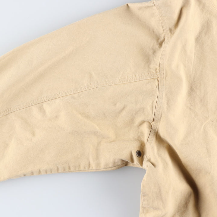 Ralph Lauren CHAPS cotton hoodie, men's size XL. cotton unbleached Vintage Second Hand