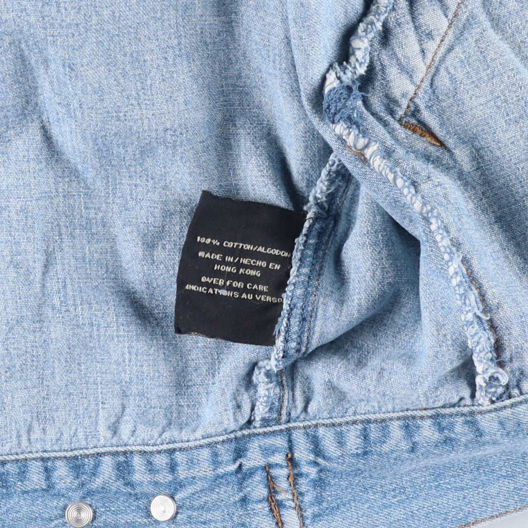 90'S ROUTE 66 Denim Jacket, Men's Size L (approx.), Vintage cotton blue type Vintage Second Hand