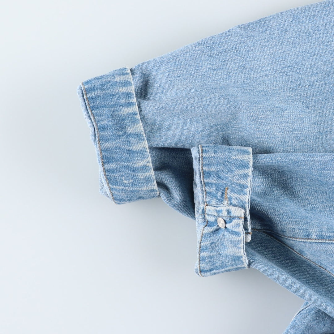 90'S ROUTE 66 Denim Jacket, Men's Size L (approx.), Vintage cotton blue type Vintage Second Hand