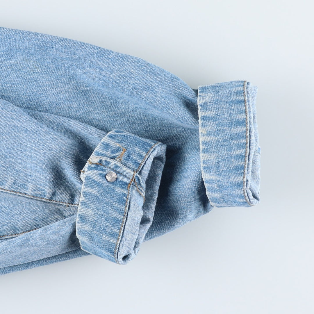 90'S ROUTE 66 Denim Jacket, Men's Size L (approx.), Vintage cotton blue type Vintage Second Hand