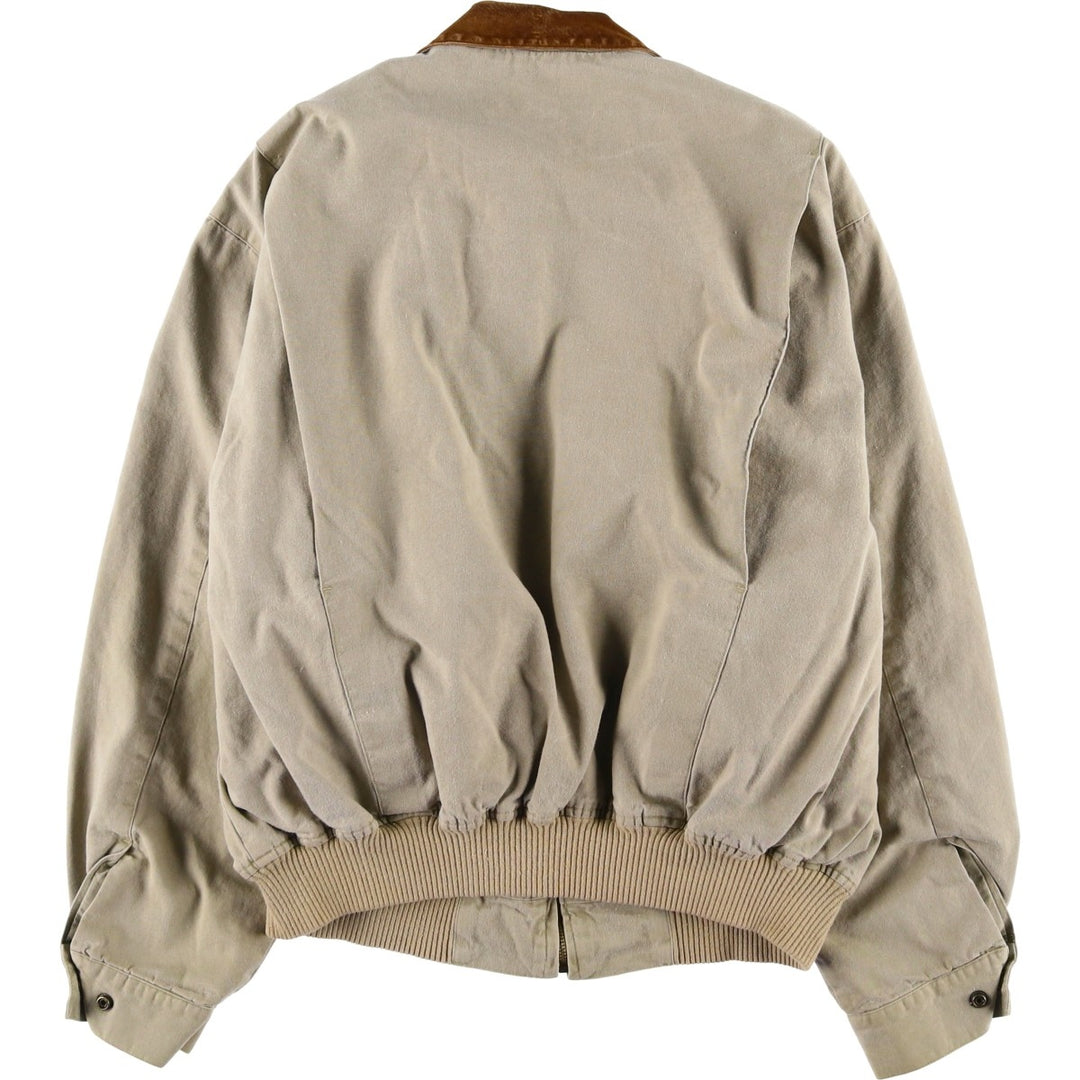 1980'S Banana Republic Cotton Jacket, Men's Size M (approx.), Vintage cotton Beige type Vintage Second Hand