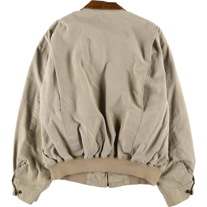 1980'S Banana Republic Cotton Jacket, Men's Size M (approx.), Vintage cotton Beige type Vintage Second Hand