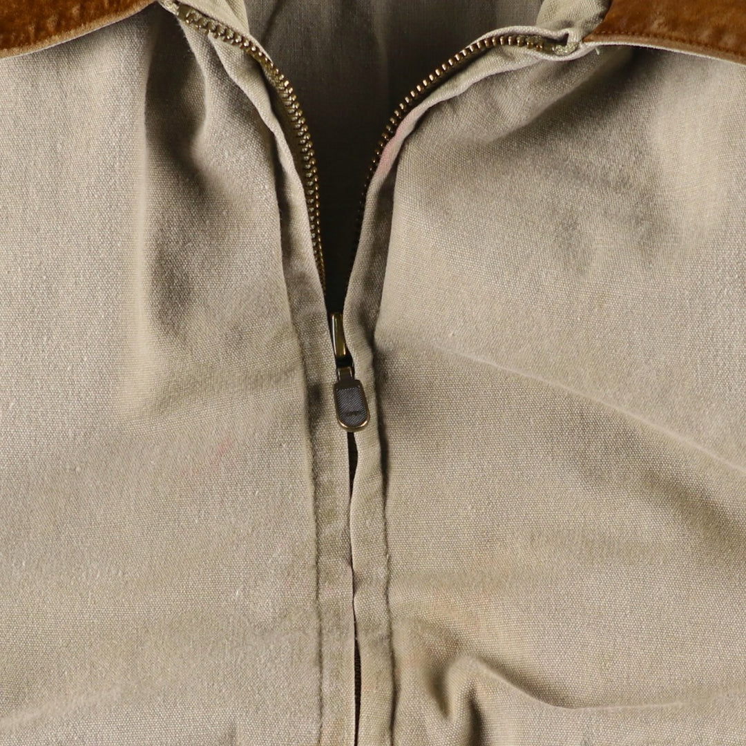 1980'S Banana Republic Cotton Jacket, Men's Size M (approx.), Vintage cotton Beige type Vintage Second Hand