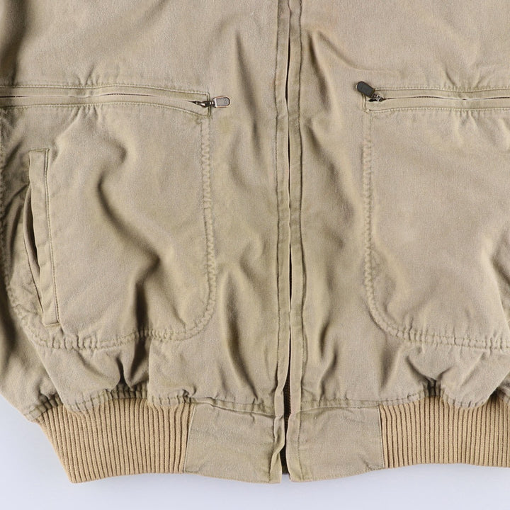 1980'S Banana Republic Cotton Jacket, Men's Size M (approx.), Vintage cotton Beige type Vintage Second Hand