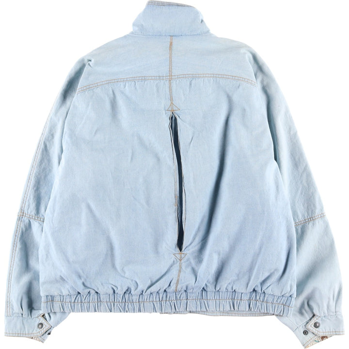 Levi's Western Wear Native Pattern Denim Jacket, Men's Size XL (approx.) cotton blue type Vintage Second Hand