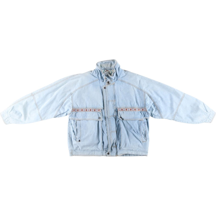 Levi's Western Wear Native Pattern Denim Jacket, Men's Size XL (approx.) cotton blue type Vintage Second Hand