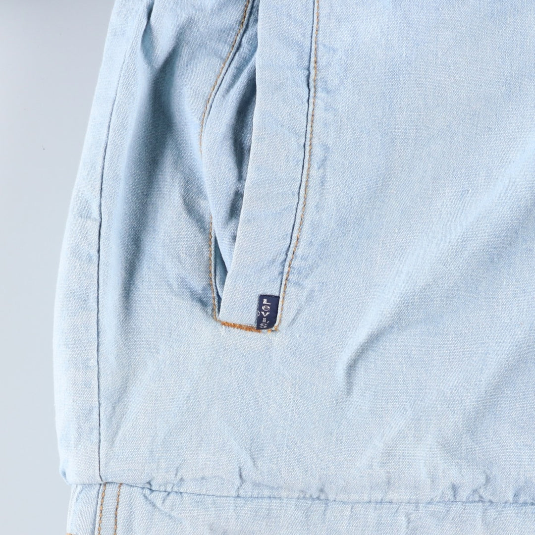 Levi's Western Wear Native Pattern Denim Jacket, Men's Size XL (approx.) cotton blue type Vintage Second Hand