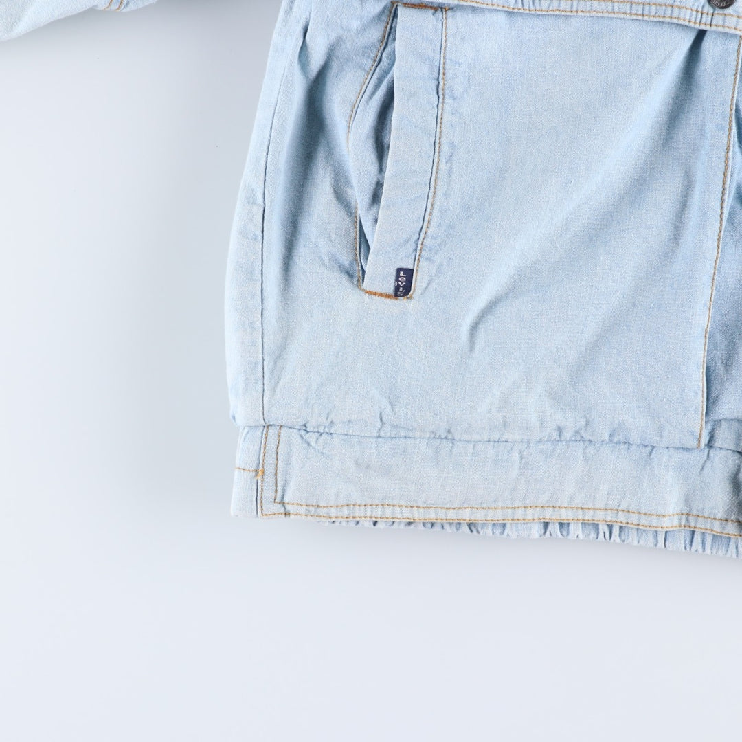 Levi's Western Wear Native Pattern Denim Jacket, Men's Size XL (approx.) cotton blue type Vintage Second Hand