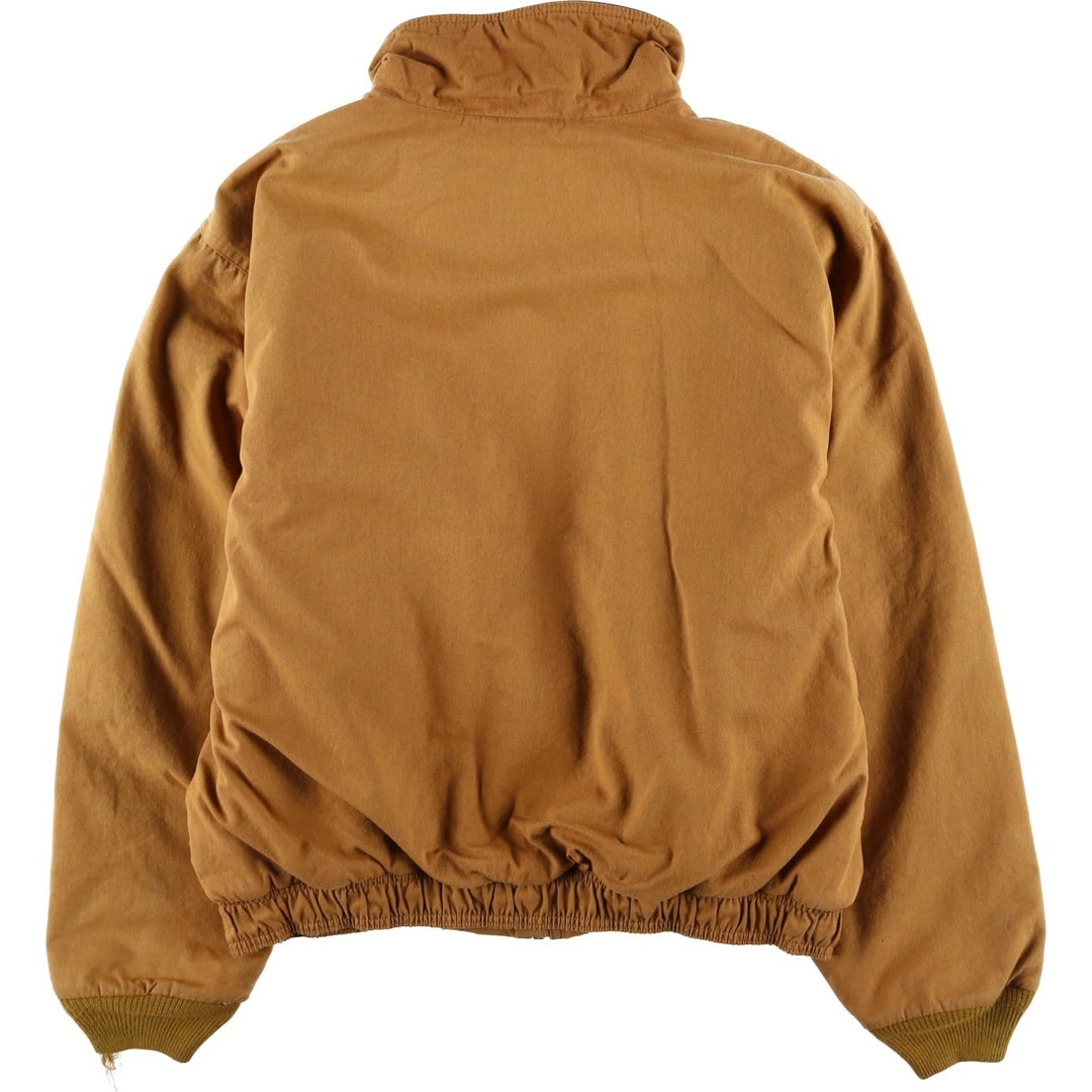 1990'S LLBean Men's XL Vintage Padded Puffer Jacket unclear beige type brown Vintage Second Hand