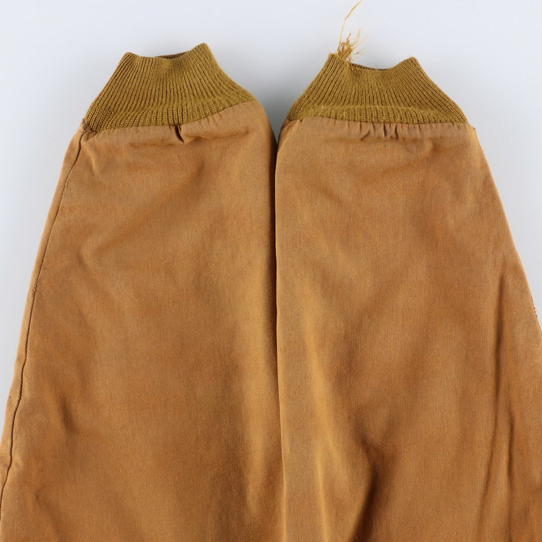 1990'S LLBean Men's XL Vintage Padded Puffer Jacket unclear beige type brown Vintage Second Hand