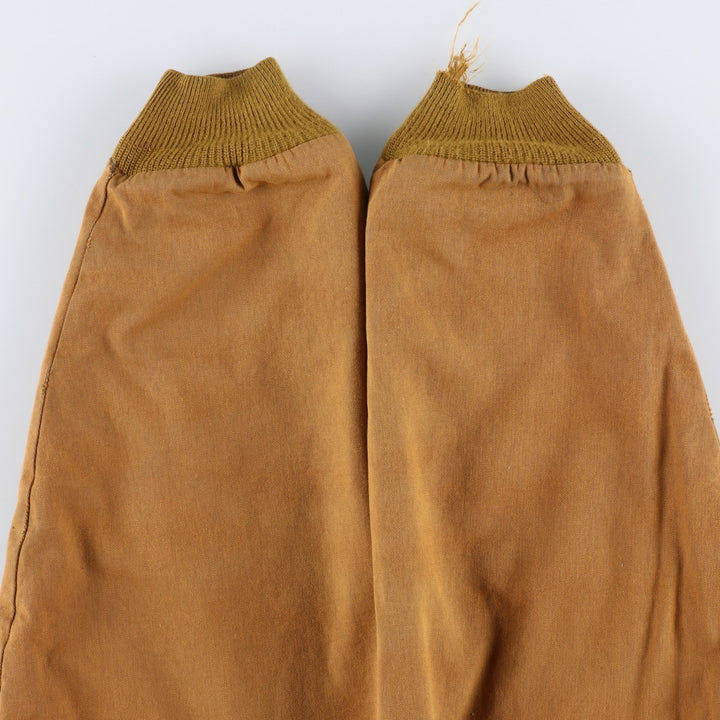 1990'S LLBean Men's XL Vintage Padded Puffer Jacket unclear beige type brown Vintage Second Hand