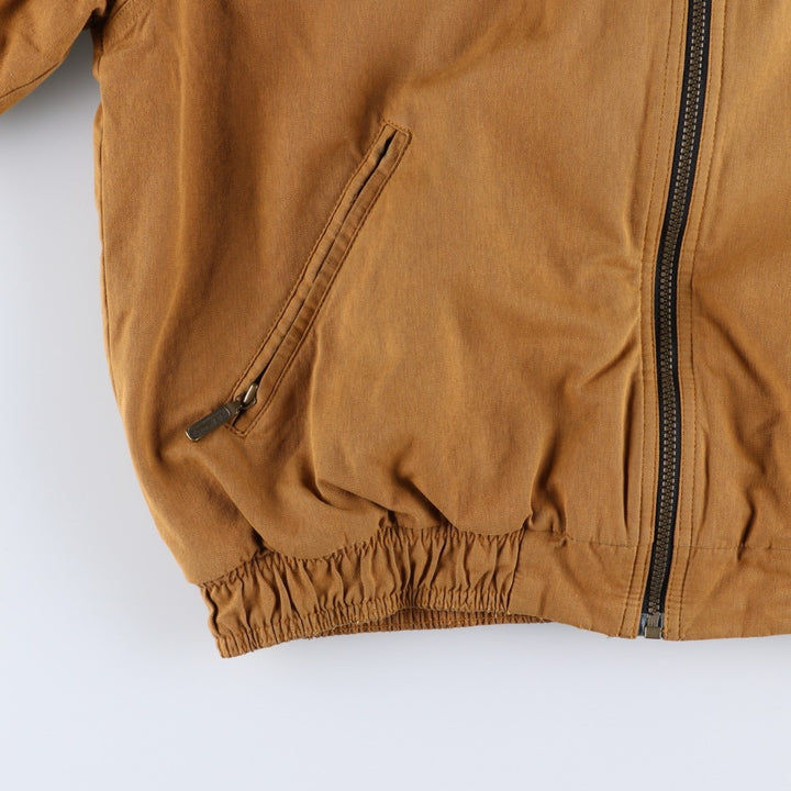 1990'S LLBean Men's XL Vintage Padded Puffer Jacket unclear beige type brown Vintage Second Hand