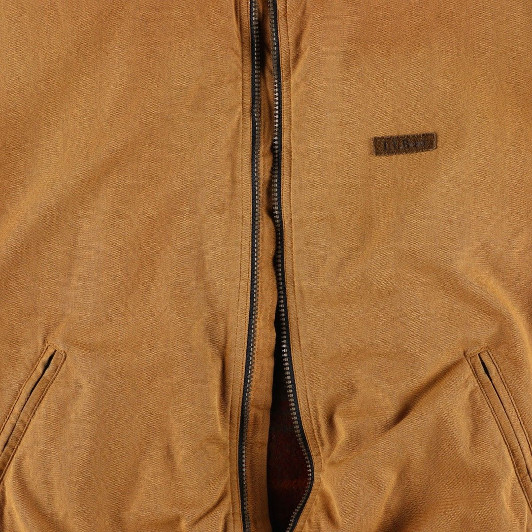 1990'S LLBean Men's XL Vintage Padded Puffer Jacket unclear beige type brown Vintage Second Hand