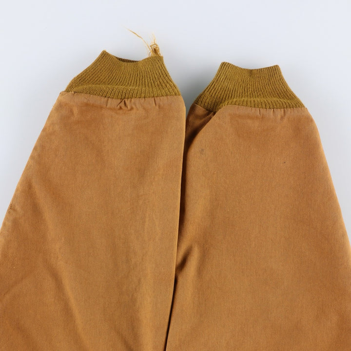 1990'S LLBean Men's XL Vintage Padded Puffer Jacket unclear beige type brown Vintage Second Hand