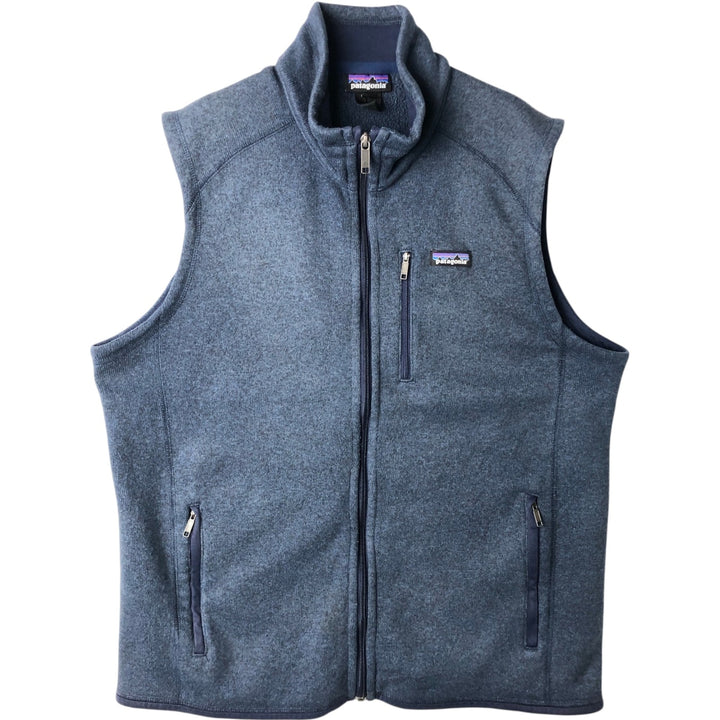 Patagonia Better Sweater Vest STY25881FA15 Fleece Vest Men's XL equivalent polyester navy blue type Vintage Second Hand