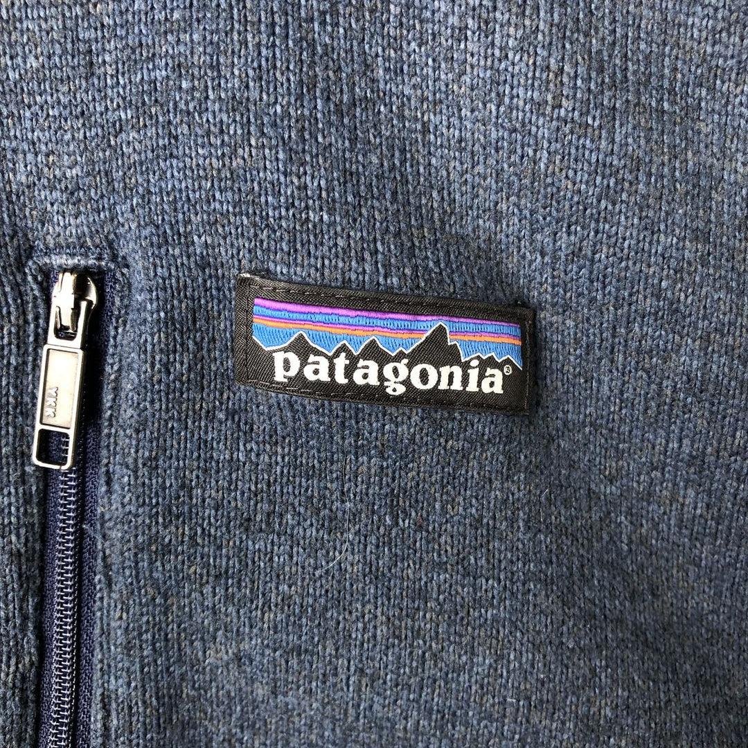 Patagonia Better Sweater Vest STY25881FA15 Fleece Vest Men's XL equivalent polyester navy blue type Vintage Second Hand